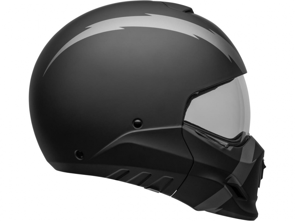 BELL Broozer Helmet Arc Matte Black Gray www.mc hjelmer.no
